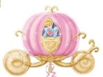 Globo Carruaje Cenicienta XL (83 cm x 58 cm)