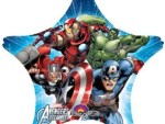 Globo Avengers Estrella Metalizado 32 pulg (81 cms)