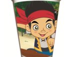 Vasos Jake y Los Piratas x8 cartón Ronda