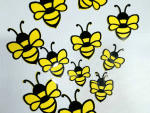 Abejitas Decorativas Papel X12